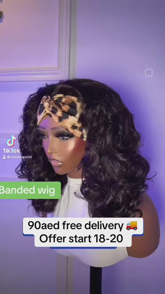 Banded wig